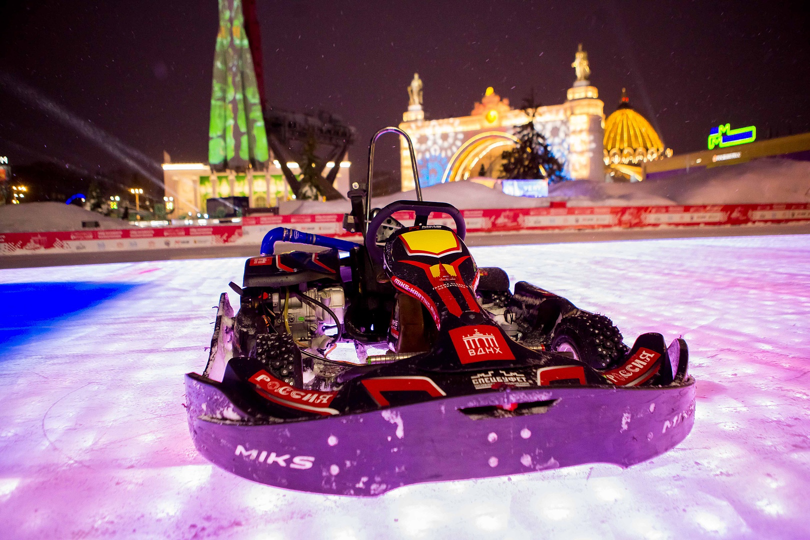 25 февраля на катке ВДНХ прошел ГРАН ПРИ ФОРУМА «РОССИЯ» ПО ЛЕДОВЫМ ГОНКАМ НА КАРТИНГЕ